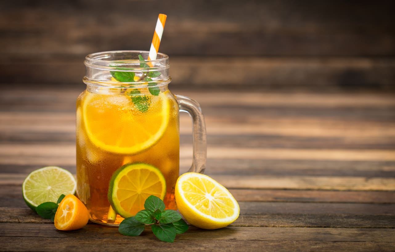 3 Resep Teh  Buah Segar yang Bisa Anda Buat Sendiri  di 