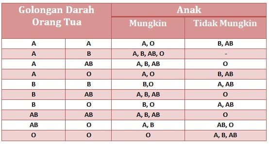 Dok Golongan Darah Saya B Positif Suami Saya O Ko Golangan Darah Anak Kami Ab Positif Honestdocs