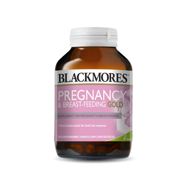 Blackmores Pregnancy Breastfeeding Gold Manfaat Dosis