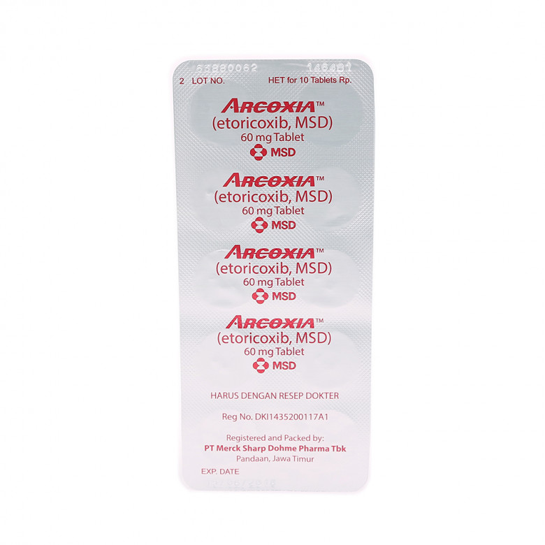 Arcoxia tab 60 mg