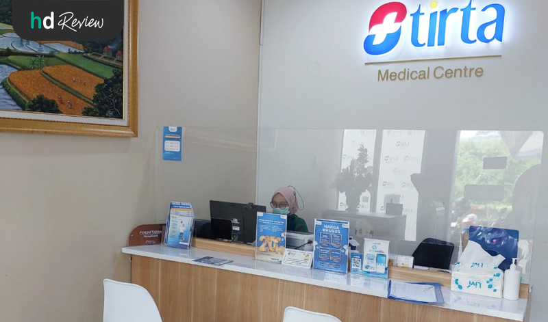 Resepsionis di Tirta Medical Center Resepsionis di Tirta Medical Center