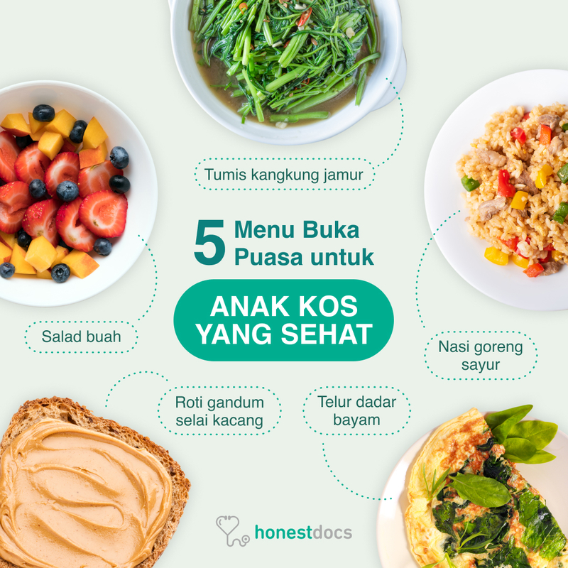 5 Menu Buka Puasa Sehat dan Praktis untuk Anak Kost | HonestDocs