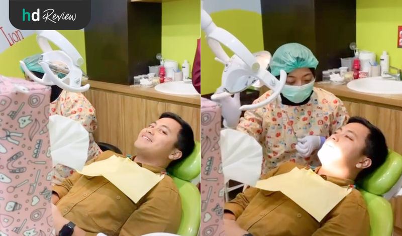 setelah scaling gigi di Medikids